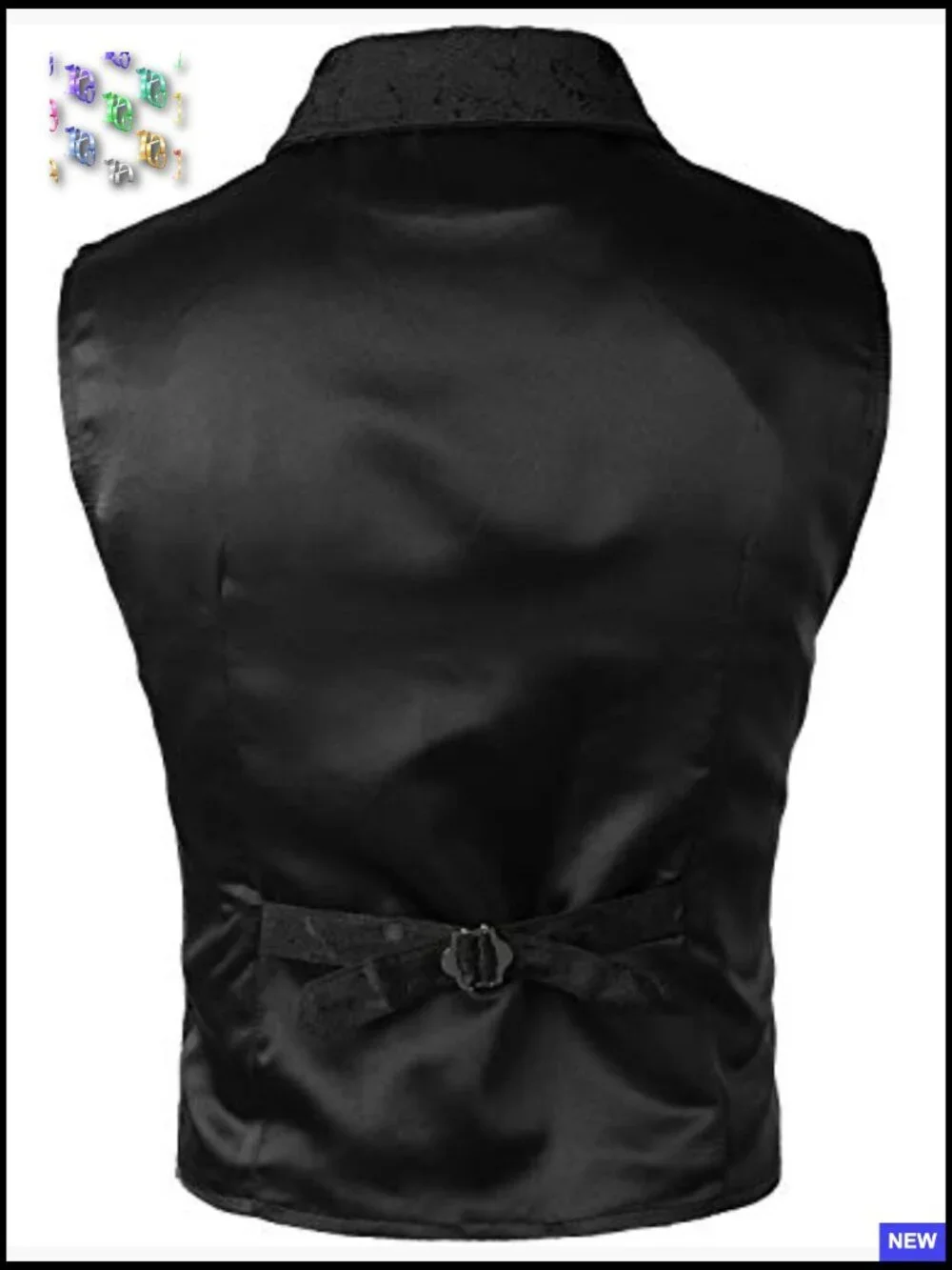 Slim Fit Gothic Steampunk Waistcoat Victorian Vest for Cosplay Wedding